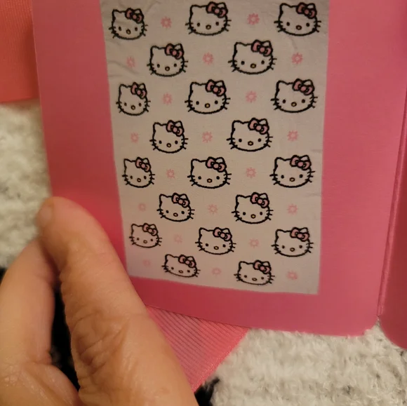 Hello Kitty Spring  Throw Blanket Pink Flowers New Super Soft 50x70 - Picture 5 of 6